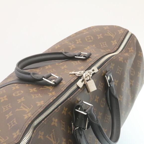 LOUIS VUITTON Monogram Macassar Keepall Bandouliere 55 M56714 - Picture 6 of 16